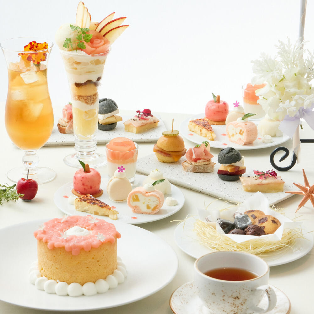 林檎とチーズのアフターヌーンティーコース